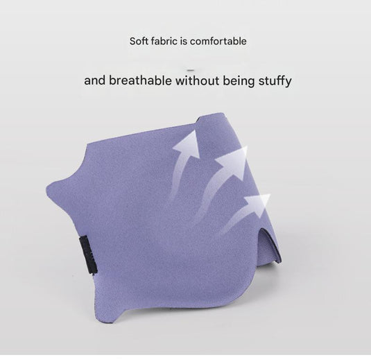 Translation missing: en.3pc 6D Contoured Zero-Pressure Sleep Mask - 360 Light Blocking Eye Mask with Adjustable Strap(black)