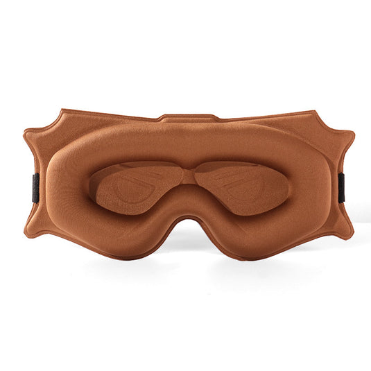 Translation missing: en.3pc 6D Contoured Zero-Pressure Sleep Mask - 360 Light Blocking Eye Mask with Adjustable Strap(Camel)