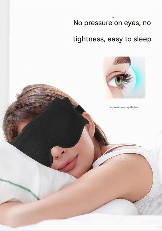 Translation missing: en.3pc 6D Contoured Zero-Pressure Sleep Mask - 360 Light Blocking Eye Mask with Adjustable Strap(Camel)