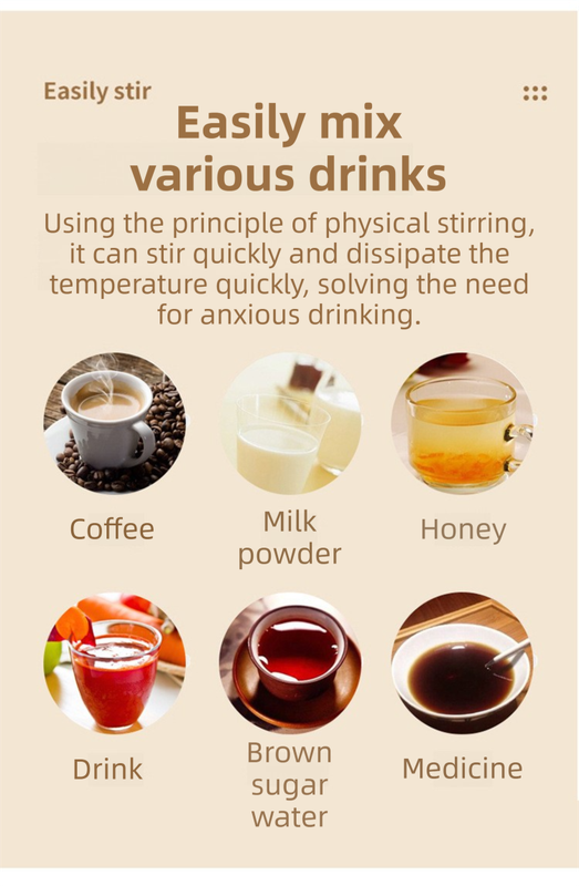 Translation missing: en.380ML White Magnetic Self-Stirring Coffee Mug - USB Charging, Leak-Proof Stainless Steel Electric Mixer Cup for Coffee &amp; Milk