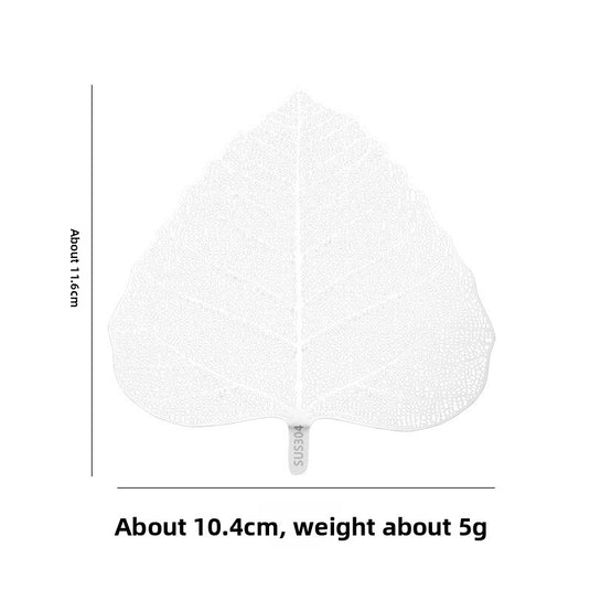 Translation missing: en.5-PCS Silver 304 Stainless Steel Bodhi Leaf Tea Strainer Creative Fine Mesh Tea Filter Infuser for Loose Leaf Tea Australian Home Tea Set Accessory
