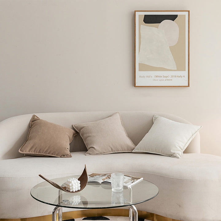 Translation missing: en.London fog Nordic Herringbone Chenille Pillowcases 2 Pack 45x45cm for Sofa and Bed Soft Decorative Cushion Covers No Inserts Included Local Standard Fit Home Styling