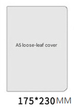 Translation missing: en.2PCS Green Vintage A5 PU Leather Journal with Leaf Charm - Ring Bound Refillable Notebook Set