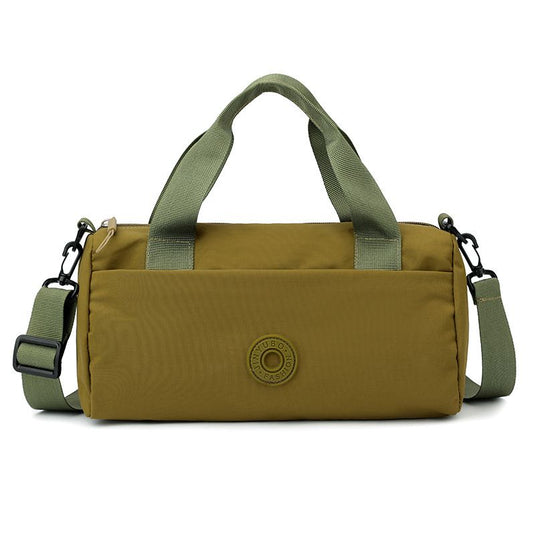 Translation missing: en.Olive green Lightweight Large Capacity Sports Duffel Bag - Portable Crossbody Travel Gym Handbag for Yoga Outdoor Activities