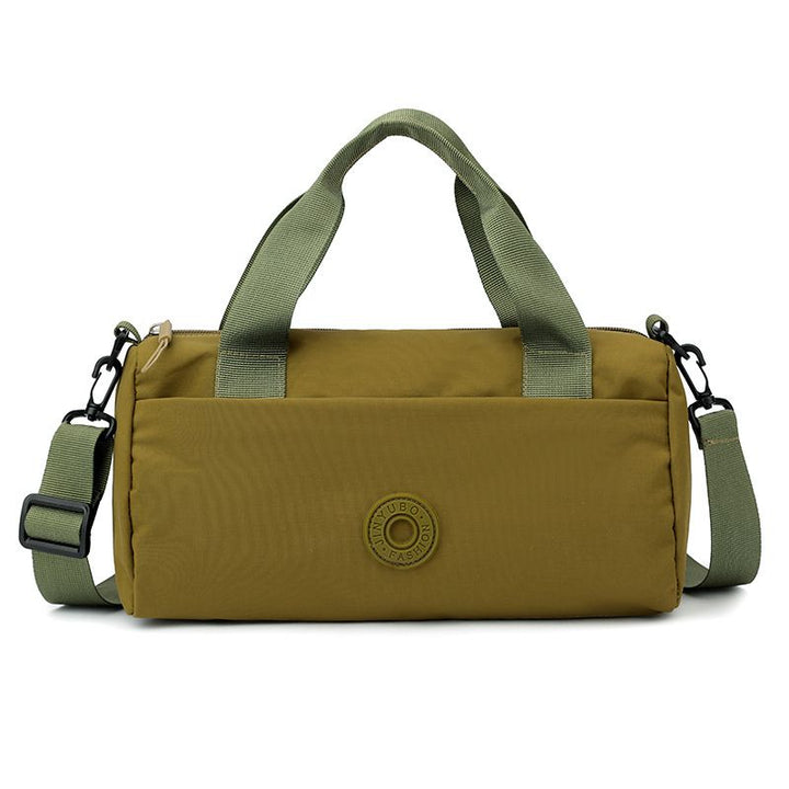 Translation missing: en.Olive green Lightweight Large Capacity Sports Duffel Bag - Portable Crossbody Travel Gym Handbag for Yoga Outdoor Activities