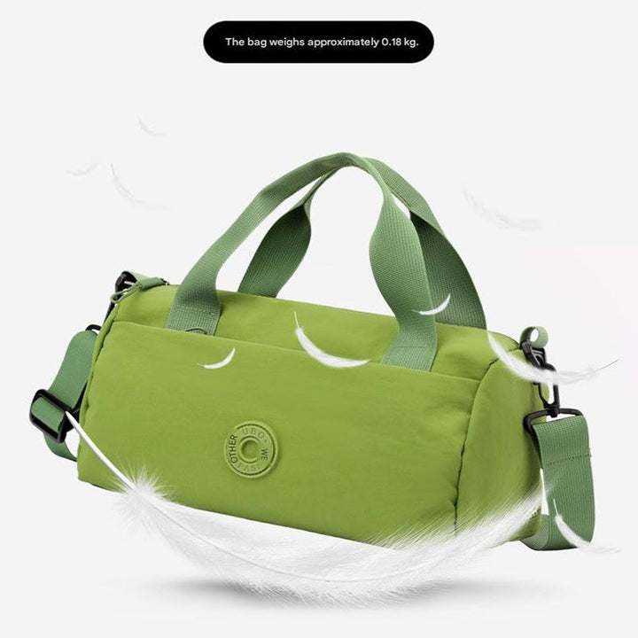 Translation missing: en.Black Lightweight Large Capacity Sports Duffel Bag - Portable Crossbody Travel Gym Handbag for Yoga Outdoor Activities