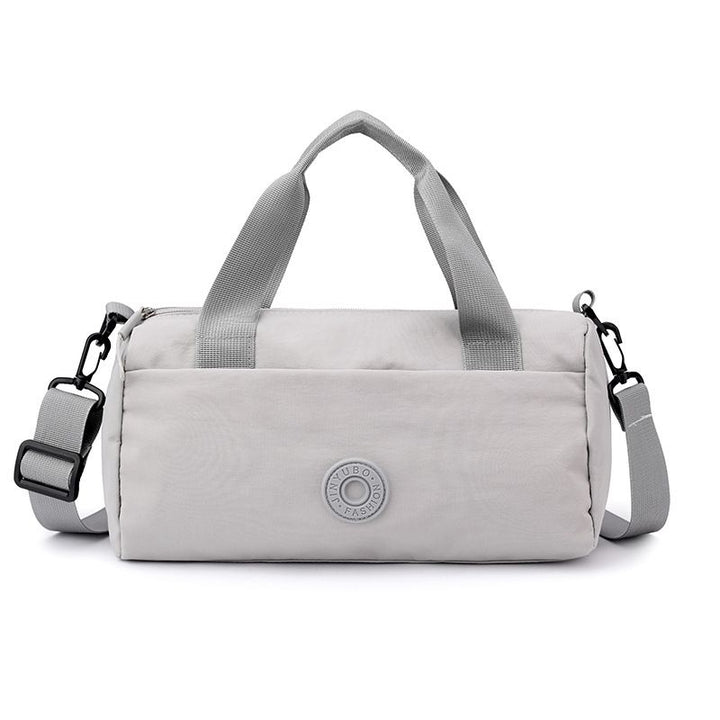 Translation missing: en.Grey Lightweight Large Capacity Sports Duffel Bag - Portable Crossbody Travel Gym Handbag for Yoga Outdoor Activities