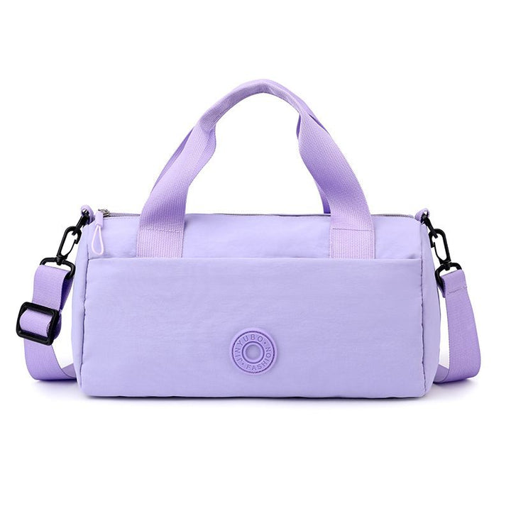 Translation missing: en.Purple Lightweight Large Capacity Sports Duffel Bag - Portable Crossbody Travel Gym Handbag for Yoga Outdoor Activities