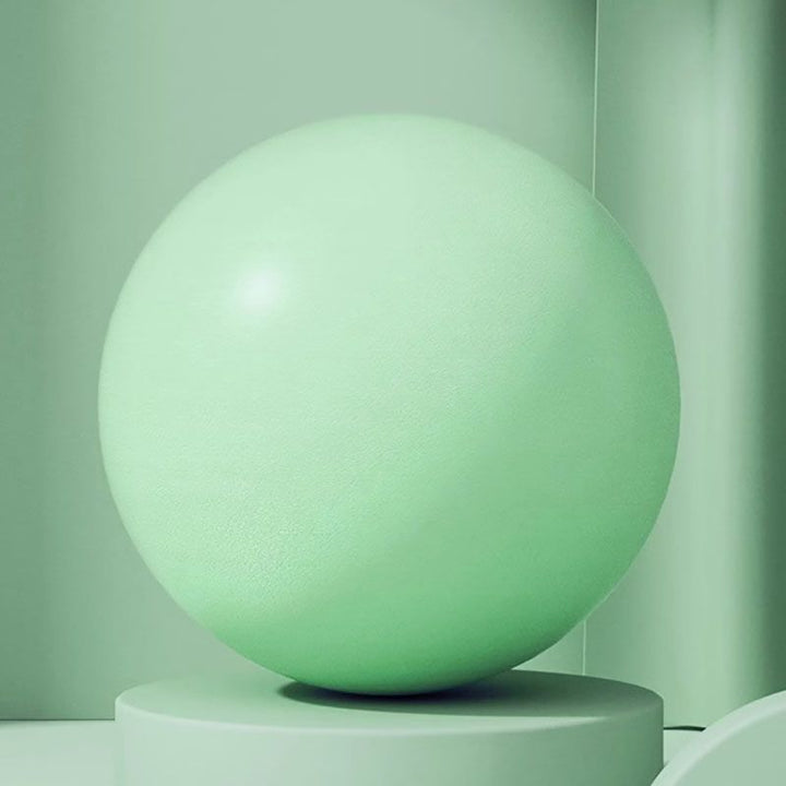 Translation missing: en.Green Anti-Burst Yoga Exercise Ball with Manual Hand Pump - 25cm Stability Ball for Pilates Core Workouts