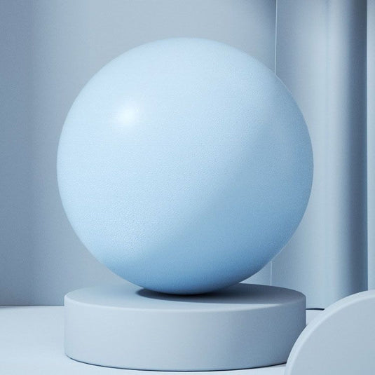 Translation missing: en.Blue Anti-Burst Yoga Exercise Ball with Manual Hand Pump - 25cm Stability Ball for Pilates Core Workouts