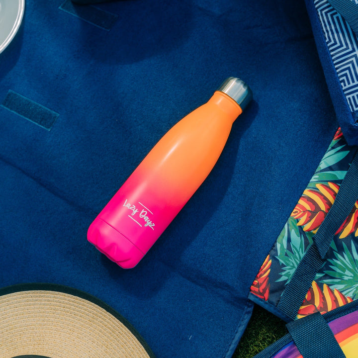 Translation missing: en.Lazy Dayz Daily Drink Bottle 500ml - Orange Pink Ombre
