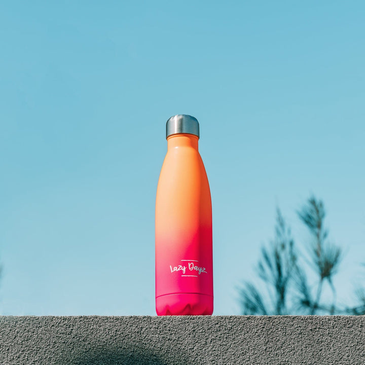 Translation missing: en.Lazy Dayz Jumbo Drink Bottle 1L - Orange Pink Ombre