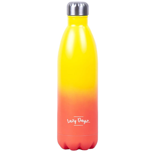 Translation missing: en.Lazy Dayz Jumbo Drink Bottle 1L - Yellow Peach Ombre