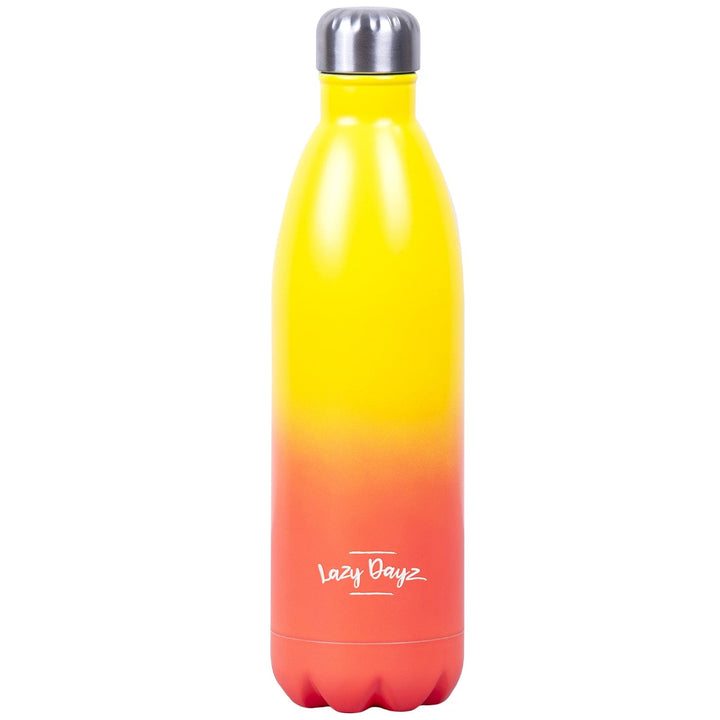 Translation missing: en.Lazy Dayz Jumbo Drink Bottle 1L - Yellow Peach Ombre