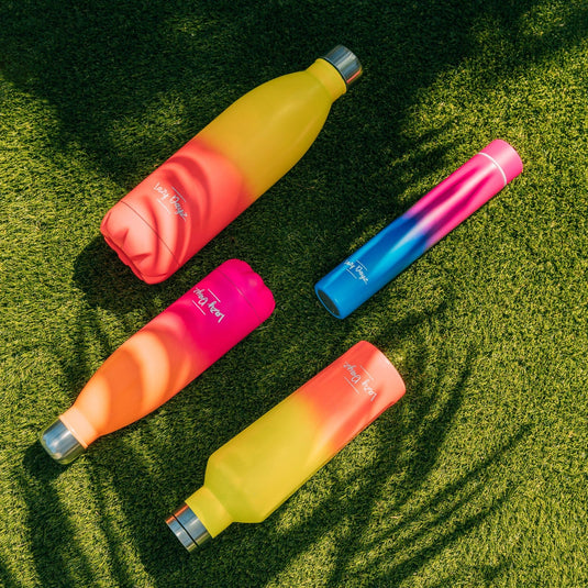 Translation missing: en.Lazy Dayz Spartan Drink Bottle 480ml - Orange Pink Ombre