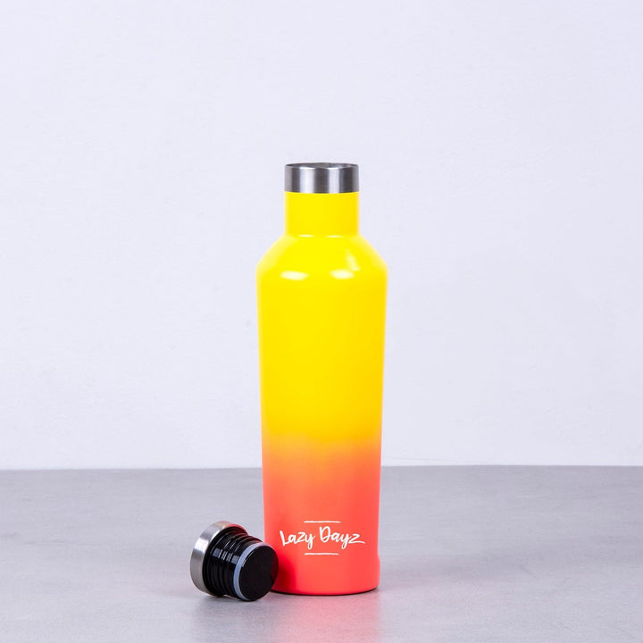 Translation missing: en.Lazy Dayz Spartan Drink Bottle 480ml - Yellow Peach Ombre