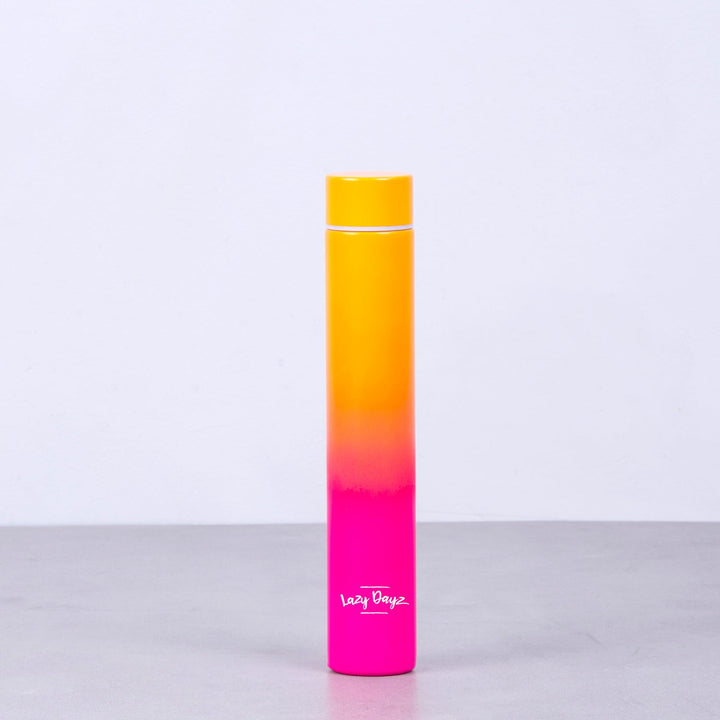 Translation missing: en.Lazy Dayz Slimline Drink Bottle 300ml - Orange Pink Ombre