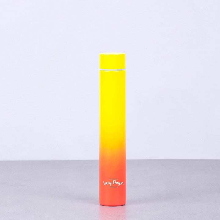Translation missing: en.Lazy Dayz 300ml Slimline Insulated Drink Bottle - Yellow Peach Ombre
