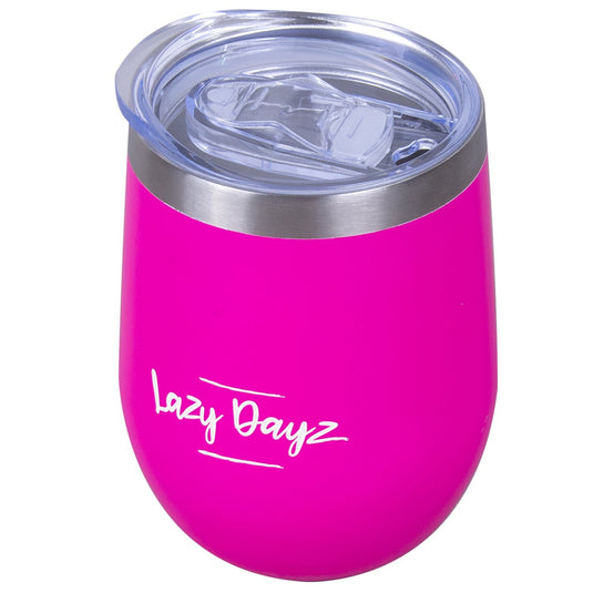 Translation missing: en.Lazy Dayz Stemless Wine Cup 350ml - Pink