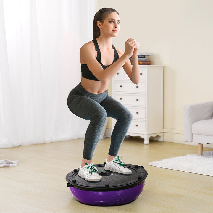 Translation missing: en.VEVOR Half Exercise Ball Trainer, 23 inch, Purple