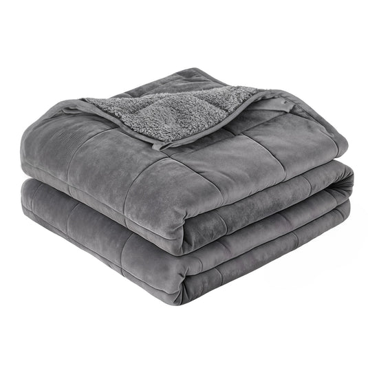 Translation missing: en.Giselle 6.8KG Weighted Blanket Adults Kid Anti Anxiety Gravity Blankets Sherpa Fleece